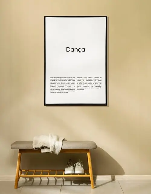 Imagem de produto de quadro decorativo.