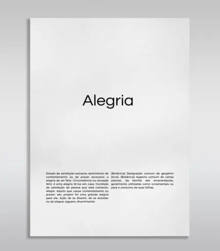 Imagem de produto de quadro decorativo.