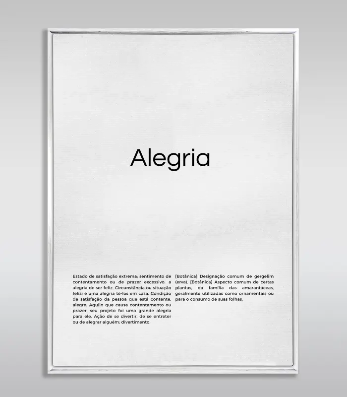 Imagem de produto de quadro decorativo.