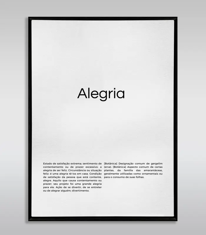 Imagem de produto de quadro decorativo.