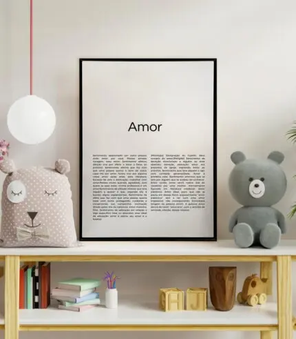 Imagem de produto de quadro decorativo.