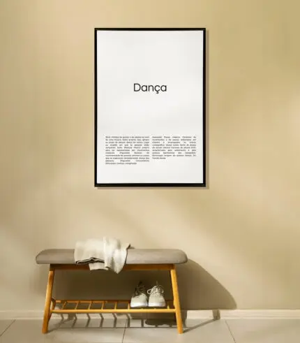 Imagem de produto de quadro decorativo.
