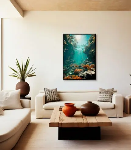 Imagem de produto de quadro decorativo.